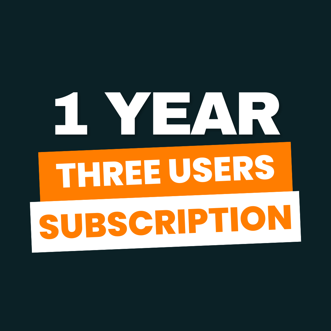 1 Year Subscription